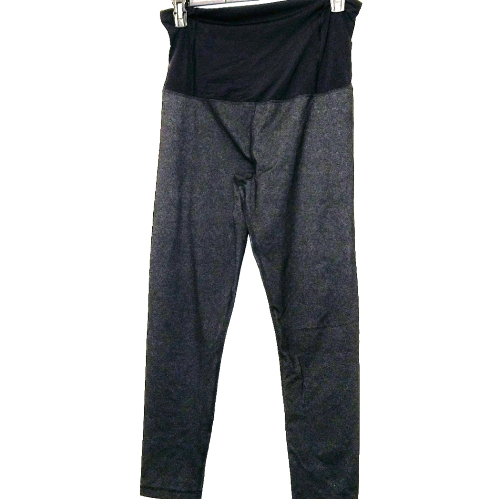 Isabel Maternity charcoal gray legging size x large XL maternity leggings